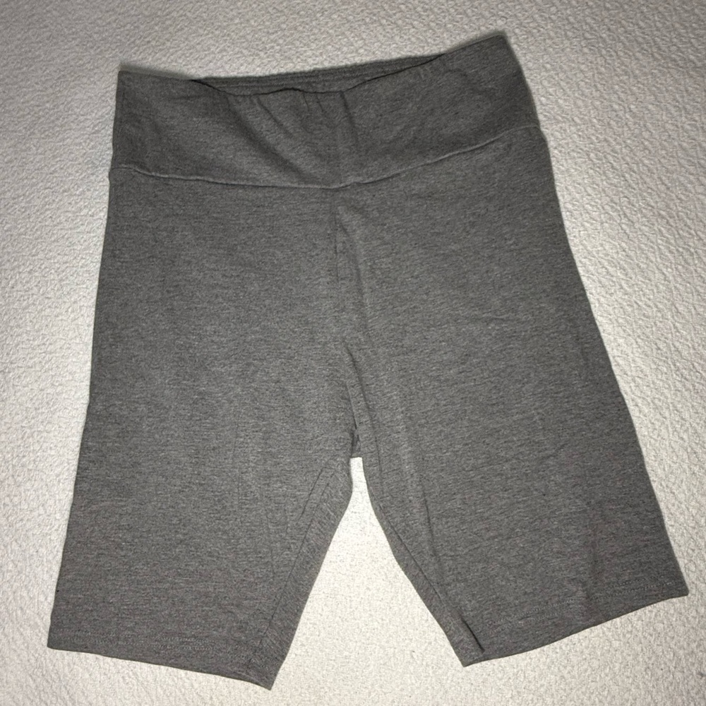 wild fable size M Gray Bike Shorts Elastic Waistband